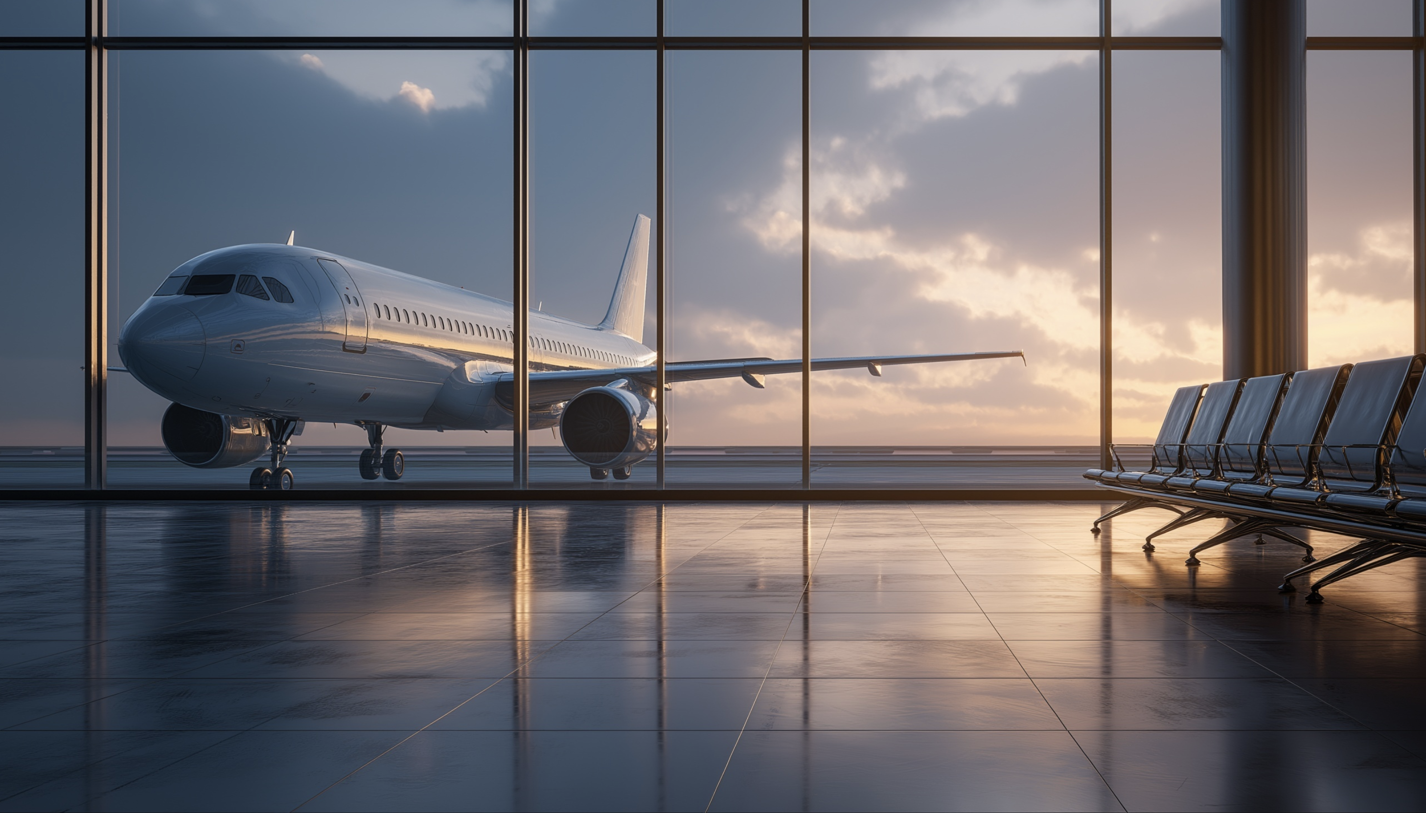 공항 입국장 전경